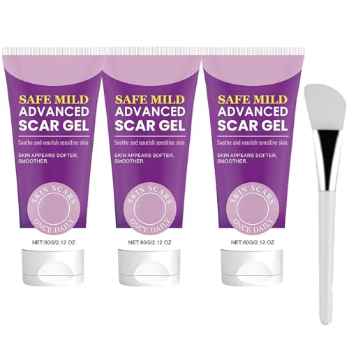Hochentwickeltes Narbengel, tiefenwirksame Feuchtigkeitsversorgung, sanfte und nicht fettende Formel, Gesichtspflegelotion, feuchtigkeitsspendende Gesichtscreme, für Frauen, Mütter (3pcs) von Generisch