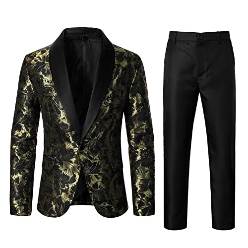 Hochzeitsanzug Herren, Hochzeit Große Größen 4XL Regular Fit Business Anzug Anzug Business Dünn Modern Stretch Hochzeitsanzug Hochzeit Anzug Sportlich Elegant Leicht Sommer Anzüge Herrenanzüge von Generisch