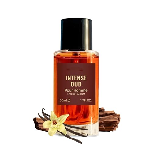 Holzduft, Parfüm Herren, Eau de Parfum für Herren mit Sandelholz und Leder, Weihrauch & Honig Eleganter, Leder & Honig Eleganter, intensiver Duft Langanhaltend, intensiver Duft Luxus (50ml, 1) von Generisch