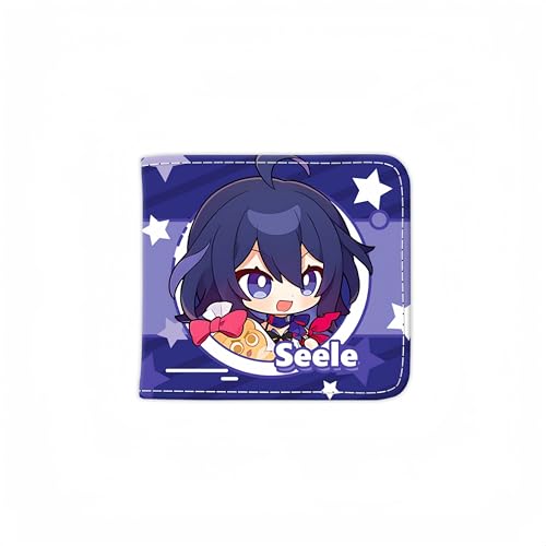 Honkai: Star Rail Peripheriegeldbörse, Game-Peripherieleder, bedruckt, kurze PU-Geldbörse, Q-Version, Seele, Einheitsgröße, Q-Version von Generisch