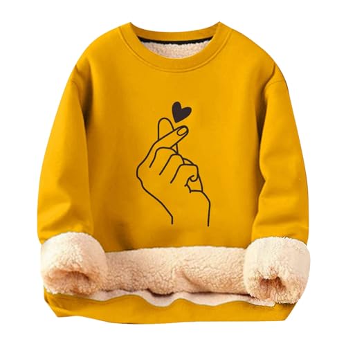 Hoodie Damen Kapuzenpullover Oversize Casual Pullover Sweatshirt Langarm Baumwolle Pulli Herbst Blauer Pullover Damen Gestreifter Pulli Damen Oversize Sweatpullover Damen Ohne Kapuze von Generisch