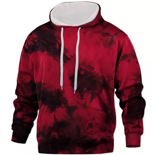 Hoodie Herren Oversize Kapuzenpullover Herren Schwarz Baumwolle Mit Taschen Kapuzenpulli Mit Kordelzug Sweatpullover Bunt Sweatshirt Herbst Winter Sweatjacke Wärme Wintermantel Übergangsmantel von Generisch