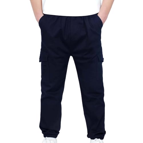 Hosen für Jungen Cargohose Kinder Wasserdicht Jogginghose Hose Cargo Elastische Taille Outdoorhose Trekkinghose Freizeithose Arbeitshose von Generisch