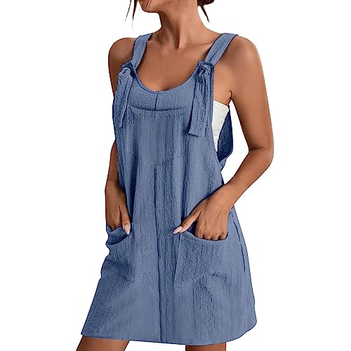 Hot Deals Of The Day-Jumpsuit Damen Elegant Sommer Casual Atmungsaktiv Overall Sling Kuschelig Mit Taschen Mollige Hausanzug Ärmellos Kurz Lose Vintage Einfarbige Mode-Sommerhose Lässige Arbeitshose Hot Deals Of The Day-Jumpsuit Damen Elegant Sommer Casual Atmungsaktiv Overall Sling Kuschelig Mit Taschen Mollige Hausanzug Ärmellos Kurz Lose Vintage Einfarbige Mode-Sommerhose Lässige Arbeitshose von Generisch