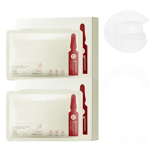 Howusn Collagen-Augenmasken-Patch,Augenpads,Tiefenwirksame Collagen-Power-Boosting-Augenmaske,Augenpads Gegen Augenringe,Falten Und Puffiness mit Hyaluronsäure & Kollagen für Anti-Aging (2Box) von Generisch