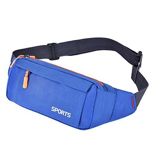 Hüfttasche für Herren und Damen, Freizeit, Mode, Sport, Fitness, Laufen, Hüfttasche, Wasserblase, C, Einheitsgröße von Generisch