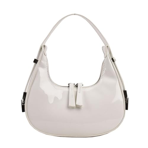 Hunde Taschen Größe M Damen Umhängetaschen Retro Mode Clutch Geldbörse Mond Handtaschen Handtaschen Oberer Unterarmtasche Mode Clutch Geldbörsen Taschen Damen Shopper Klein (White, One Size) von Generisch