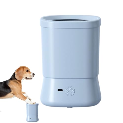 Hundefüße-Reiniger, Hundepfoten-Reiniger-Becher – 2-Gang-Pflegezubehör, Spritzwasser-Reinigungsfuß für tägliche Spaziergänge, Reisen, Camping, Outdoor, Zuhause, Wandern, Baden nach dem Spaziergang von Generisch