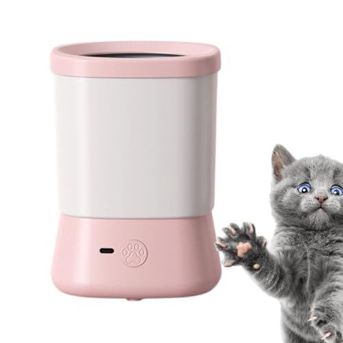 Hundepfotenreiniger – Hundepfoten-Reiniger-Becher – 2-Gang-Pflegezubehör gegen Spritzer, Reinigungsfuß für tägliche Spaziergänge, Reisen, Camping, Outdoor, Zuhause, Wandern, Baden nach dem Spaziergang von Generisch