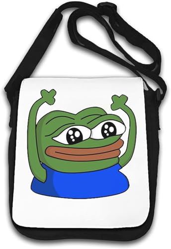 Hype Pepe The Frog Feels Good Man Umhängetasche weiß von Generisch