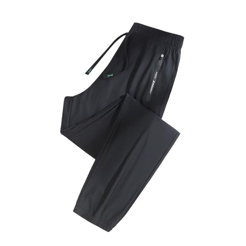 Ice Silk Hosen Unisex Damen, Ultra High Stretch Quick Dry Sporthose, Schnelltrocknend mit Reißverschlusstaschen, Outdoor-Track Pants für Herren und Damen Ice Silk Hosen Unisex Damen, Ultra High Stretch Quick Dry Sporthose, Schnelltrocknend mit Reißverschlusstaschen, Outdoor-Track Pants für Herren und Damen von Generisch
