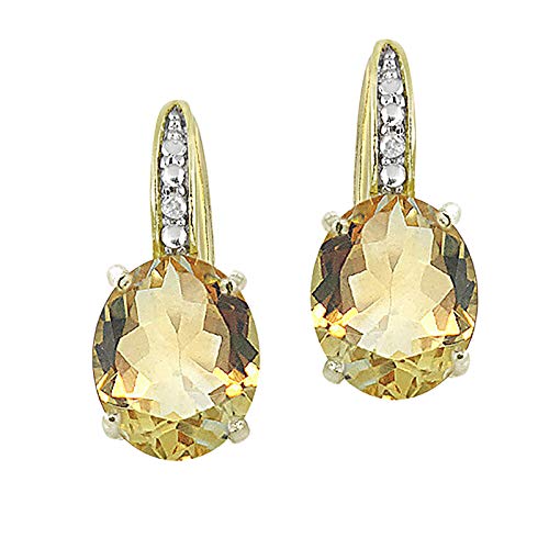 Idealer Zirkonia für Ohrringe, oval, Klappbügel, Damen, mit betörenden Ohrringen, Einheitsgröße, Metall, Kein Edelstein von Generisch