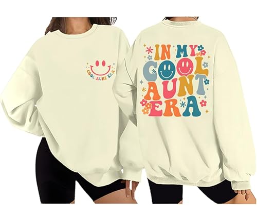 In My Cool Aunt Era Sweatshirt, In My Auntie Era Sweatshirt, Cool Aunt Sweatshirt, Cool Aunt Club Langarm Tops, Khika, M In My Cool Aunt Era Sweatshirt, In My Auntie Era Sweatshirt, Cool Aunt Sweatshirt, Cool Aunt Club Langarm Tops, Khika, M von Generisch