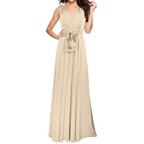 Infinity Kleid mit Bandeau Brautjungfernkleid Multi-Way Kleid Lang Übergröße Convertible Twist Wickelkleid Infinity Kleid mit Bandeau Brautjungfernkleid Multi-Way Kleid Lang Übergröße Convertible Twist Wickelkleid von Generisch