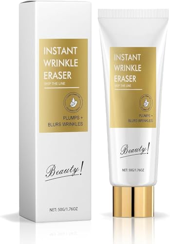 Instant Wrinkle Eraser Anti-Falten Gesichtscreme, Gesichtscreme Damen mit Retinol & Hyaluronsäure, straffende Lotion, gegen Falten Tränensäcke Augenringe Entfernen (1) von Generisch