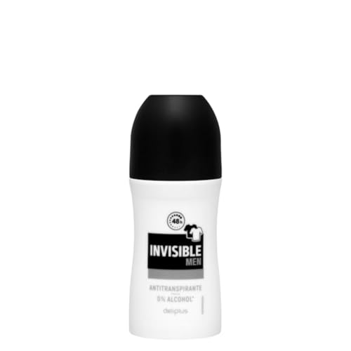 Invisible Men Antitranspirant-Deodorant Roll-on, 0% Alkohol, 4er-Pack von Generisch