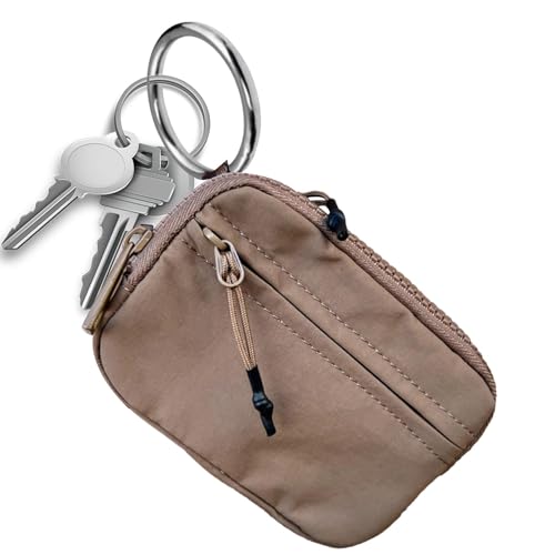Iris Card Wallet Keychain Wallet | Pouch Wristlet Wallets | Zip Card Case with ID Window | Keychain Wallet Women's Waterproof Nylon Keychain Wallet for Shopping, Traveling, dunkelbraun, Refer to Iris Card Wallet Keychain Wallet | Pouch Wristlet Wallets | Zip Card Case with ID Window | Keychain Wallet Women's Waterproof Nylon Keychain Wallet for Shopping, Traveling, dunkelbraun, Refer to von Generisch