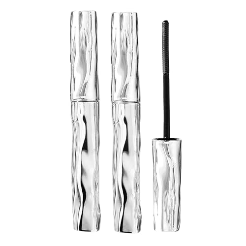 Iron Eye Mascara, Metallbürste Mascaras, Natürliche Waschbarer Schweißfest Mascara, Langanhaltend Locken Lange Wimpern, Für Einen Verdichtenden Effekt (2PCS) von Generisch
