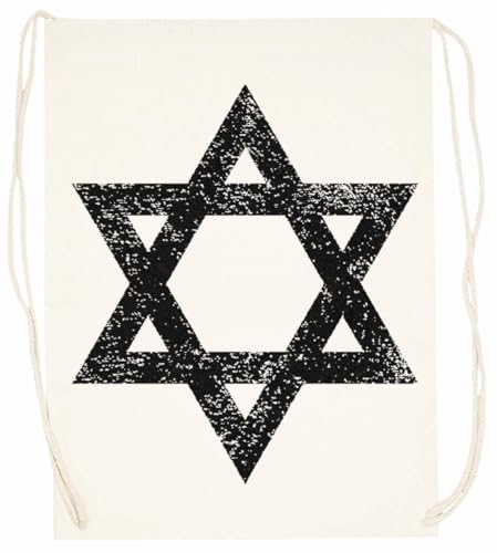 Israel Israeli Star of David Beigefarbene Trainingstasche Mit Unisex-Kordelzügen von Generisch