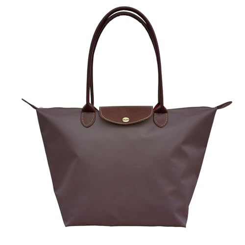 JE Umhängetasche für Damen, Nylon, Tragegriff oben, faltbar, Wochenend-Handtasche, Coffce, 0 JE Umhängetasche für Damen, Nylon, Tragegriff oben, faltbar, Wochenend-Handtasche, Coffce, 0 von Generisch