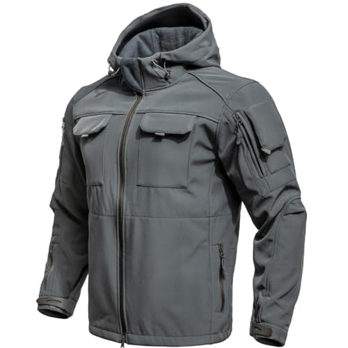 Jacke Camouflage Herren Bundeswehr Flecktarn Camouflage Jagd Taktische Hunt Field Combat Multicam Taktische Winterjacke Outdoor Mens Winddichte Herbst Tactical Jacke Herren XL von Generisch