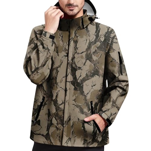 Jacke Herren Mode für Neueste Männerjacken Zipper Hoodie Strickjacke Sweatshirt Herren-Jacken Windbreaker Leichte Lederjacke Arbeitsjacke Regenjacke Jungen Hoody Männer Fleecejacke von Generisch