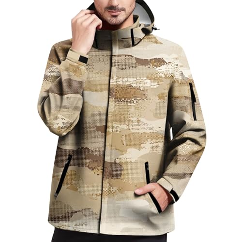 Jacke Herren Regenjacke Zipper Hoodie Leichte Fahrradjacke Softshelljacke für Lederjacke Fahrrad Blouson Herrenwesten Windjacke Jacket Schwarz Wander Sommerjacke von Generisch
