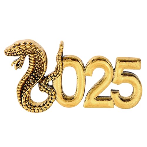 Jahr der Schlange Brosche, Schlangenjahr 2025 Anstecknadel, modische Schlangenjahr-Brosche, Schlangenjacken, , Anzug, Hut, Broschen, Anstecknadeln für Damen und Herren, Refer to description, Zink von Generisch