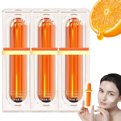 Japanese Vitamin C Makeup Tone Up Cream, Japanese Vitamin C Instant Glow Cream, Moisturizing Brightening Concealer,Long-Lasting Hydrating For All Skin Type (3) von Generisch