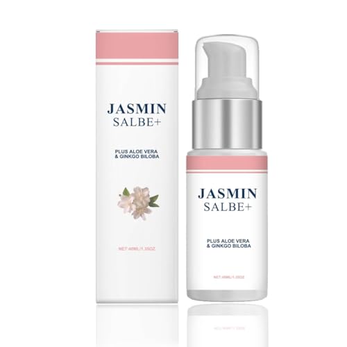Jasmine Ointment Plus, Jasmine Ointment Eyes, Dark Circles Slip-on Lids, Jasmines Ointment Against Dark Circles, Eye Cream with Collagen and Aloe Vera, Eye Care for Women and Men (C) von Generisch