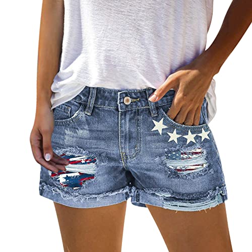 Jeans-Shorts für Damen, niedrige Leibhöhe/Taille, zerrissene Denim-Shorts für Damen, Sommer, Strandkleidung, Laufshorts, Hose, elastische Taille, Leinenshorts, Coords, Femboy-Kleidung, lockere Shorts von Generisch