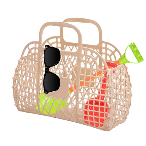 Jelly Tragetasche | handtaschen - Wiederverwendbare Gel-Taschen & Shopper Für Frauen Sommer Kinder Hochzeit Aufbewahrungskorb Für Ostern von Generisch