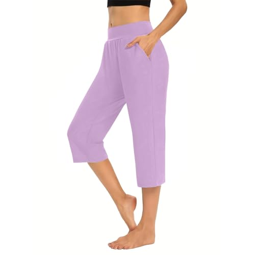 Jogginghose Damen – Sporthose Frauen Baumwolle| Sweatpants Slim Fit Freizeithose Lang | Trainingshose Fitness High Waist – Jogger Laufhosen Modern Trekking Tights Damen Hohe Elastizität Und Komfort von Generisch