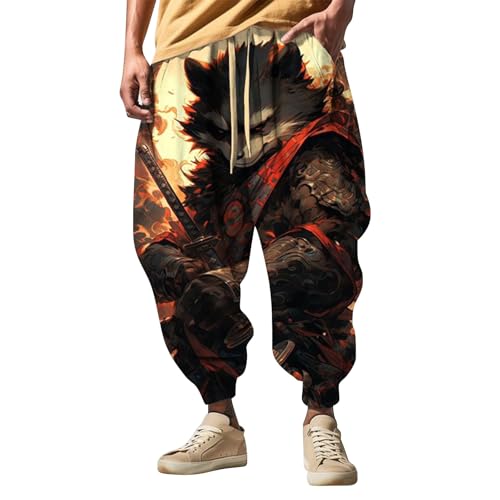 Jogginghose Herren Elastische Taille Trainingshose Lange Jogging Hose Fitness Sweat Hosen Denim Jogger Sporthose lang Herren Reissverschluss leichte Sporthose Herren lang microfaser von Generisch