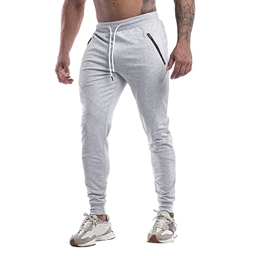 Jogginghose Herren Herren Herbst und Winter High Street Fashion Freizeit Lose Sport Running Schnürhose Pullover Hose Hose Mittellange Hose Herren von Generisch