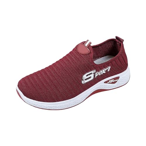 Joggingschuhe Damen Mesh Sneaker Bequem Sportschuhe Leichte Laufschuhe Slip On Turnschuhe Atmungsaktiv Walkingschuhe Tennisschuhe Trekking- & Wanderschuhe Fitnessschuhe Ohne Schnürsenkel Fußgewölbe Joggingschuhe Damen Mesh Sneaker Bequem Sportschuhe Leichte Laufschuhe Slip On Turnschuhe Atmungsaktiv Walkingschuhe Tennisschuhe Trekking- & Wanderschuhe Fitnessschuhe Ohne Schnürsenkel Fußgewölbe von Generisch