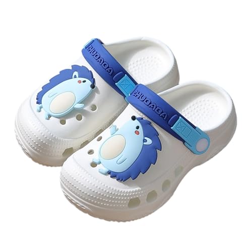 Junge Clogs Kinder Gartenschuhe Unisex Mädchen Jungen Hausschuhe Pantoletten Sandalen Badeschuhe Atmungsaktiv Gartenclogs rutschfeste Kids Pantoffeln Dinosaurier Strand Sommer Leichte Strandschuhe von Generisch