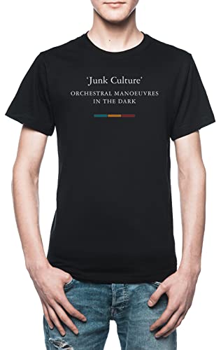 Junk Culture' OMD Album Herren T-Shirt Schwarz von Generisch