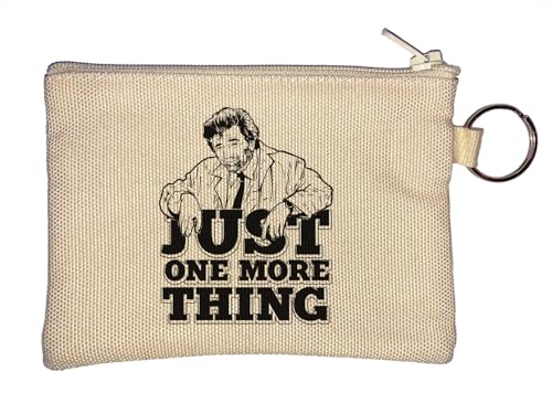 Just One More Thing Schlüsselanhänger Münzbörse Beige von Generisch