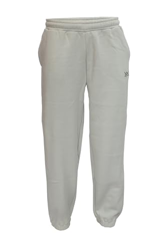 K1X Logo Sweatpants Jogginghose Trainingshose Sporthose Relaxhose (DE/NL/SE/PL, Alphanumerisch, L, Regular, Regular, Grau) von Generisch