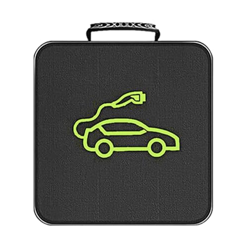 Kabel-Aufbewahrungstasche – EV-Ladekabel-Aufbewahrungstasche | EV-Kabeltasche | tragbarer Ladekabel-Organizer für EV-Kabel-Taschen, Oxford-Tuch-Tragetasche, wasserdicht für EV-Kabel, Elektrofahrzeuge, von Generisch