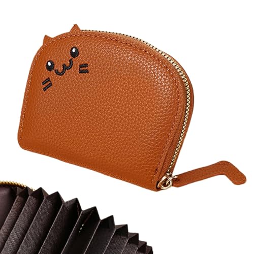 Kartenetui, Kreditkartenetui mit Reißverschluss, kleine Kartenetuis mit Reißverschluss, tragbare Cartoon-Katzen-Geldbörse für Mädchen und Frauen, , Refer to description, Unisex Kartenetui, Kreditkartenetui mit Reißverschluss, kleine Kartenetuis mit Reißverschluss, tragbare Cartoon-Katzen-Geldbörse für Mädchen und Frauen, , Refer to description, Unisex von Generisch