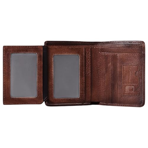 Kartenhalter Brieftasche - Tragbarer Männer mit kurzer Brieftasche Blocking Wallet | Kompakter Multi -Kartenhalter kurzer Billfold Wallet für Ehemann Freunde, PU Leder -Karten -Brieftasche von Generisch
