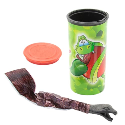 Kartoffelchip -Bouncing Snake - Streichspielzeug Für Erwachsene | Realistischer Spring Spring Gag Für Hausversammlungen, Bürospaß, Halloween -Partys, Freunde Unterhaltung, Sichere Lustige Überraschung von Generisch