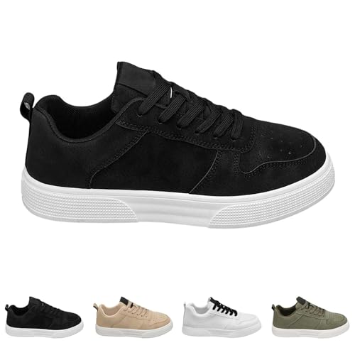 Kegelschuhe Herren, Sneaker Freizeit Turnschuhe, Flache Sportschuhe, Fitnessschuhe Atmungsaktiv Laufschuhe, Leichtgewichts Walkingschuhe, Weiche Trekkingschuhe, rutschfest Wanderschuhe von Generisch