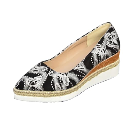 Keilabsatz Schuhe Damen Bootsschuhe Damen Slip On Freizeitschuhe Halbschuhe Loafer Orthopädische Schuhe Sommerschuhe Walkingschuhe Wanderschuhe Mokassins Trekkingschuhe Breite Füße Bequeme Leichte Keilabsatz Schuhe Damen Bootsschuhe Damen Slip On Freizeitschuhe Halbschuhe Loafer Orthopädische Schuhe Sommerschuhe Walkingschuhe Wanderschuhe Mokassins Trekkingschuhe Breite Füße Bequeme Leichte von Generisch