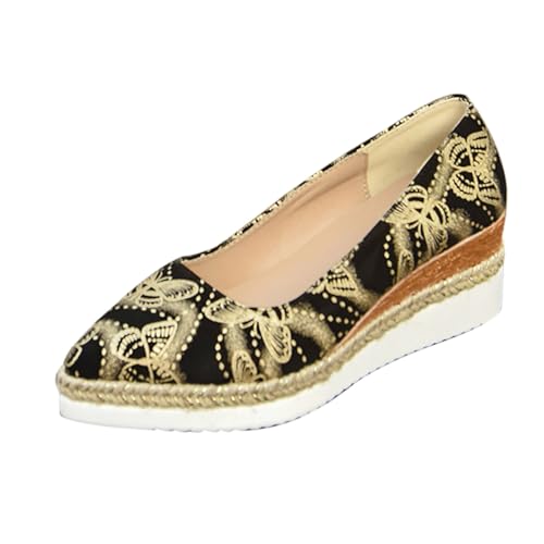Keilabsatz Schuhe Damen Bootsschuhe Damen Slip On Freizeitschuhe Halbschuhe Loafer Orthopädische Schuhe Sommerschuhe Walkingschuhe Wanderschuhe Mokassins Trekkingschuhe Breite Füße Bequeme Leichte Keilabsatz Schuhe Damen Bootsschuhe Damen Slip On Freizeitschuhe Halbschuhe Loafer Orthopädische Schuhe Sommerschuhe Walkingschuhe Wanderschuhe Mokassins Trekkingschuhe Breite Füße Bequeme Leichte von Generisch