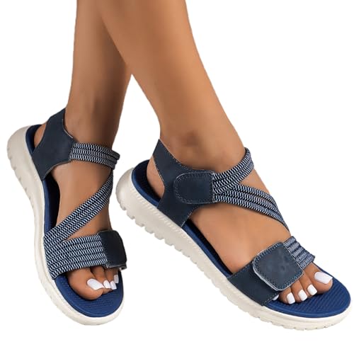 Keilabsatz Sommer - Schlupfsandalen Modische Offener Orthopädische Slip on Freizeitschuhe Bequeme Peeptoes Kreuzgurte Slingback Knöchelriemen Zehenbereich Strand Bohemia Keilabsätze Keilabsatz Sommer - Schlupfsandalen Modische Offener Orthopädische Slip on Freizeitschuhe Bequeme Peeptoes Kreuzgurte Slingback Knöchelriemen Zehenbereich Strand Bohemia Keilabsätze von Generisch