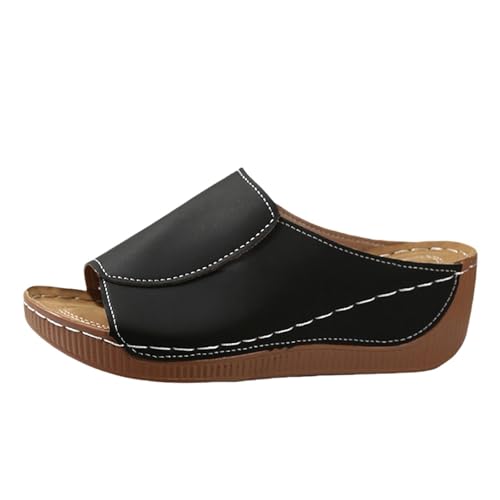 Keilsandalen Damen Plateau Pantoffeln High Heel Plattform Pantoletten Orthopädische Slipers Leicht Bequem Hausschuh Outdoor Slides Sandalen Weichen Sohle Flip Flops Badelatschen Peeptoe Sandalette Keilsandalen Damen Plateau Pantoffeln High Heel Plattform Pantoletten Orthopädische Slipers Leicht Bequem Hausschuh Outdoor Slides Sandalen Weichen Sohle Flip Flops Badelatschen Peeptoe Sandalette von Generisch