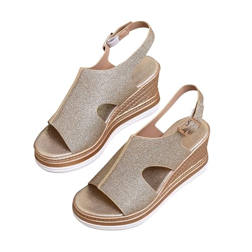 Keilsandalen Damen StöCkelschuhe Walkingsandalen Dicke SohlenhöHe Sandalen Tragbare Schlappen Casual Hausschuhe Bequem Slippers Elegant Schicke Home Bottom Hausschuhe Walkingschuhe Strandschuhe Keilsandalen Damen StöCkelschuhe Walkingsandalen Dicke SohlenhöHe Sandalen Tragbare Schlappen Casual Hausschuhe Bequem Slippers Elegant Schicke Home Bottom Hausschuhe Walkingschuhe Strandschuhe von Generisch